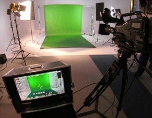 tournage-studio-fond-vert-video- fond-vert-film-tournage-camera-studio-cigale